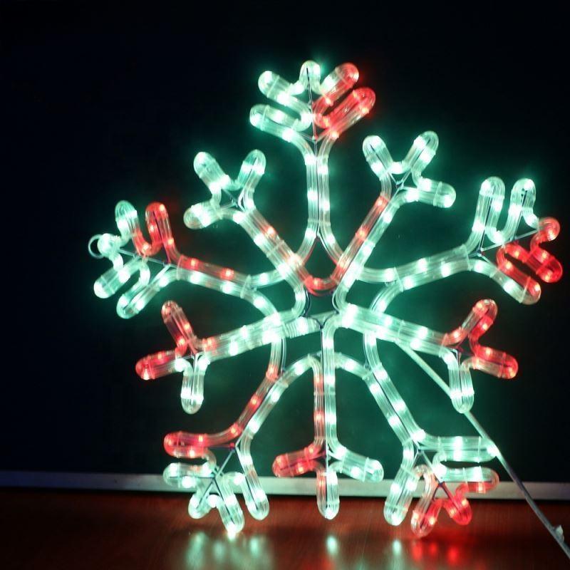 snowflake christmas lights