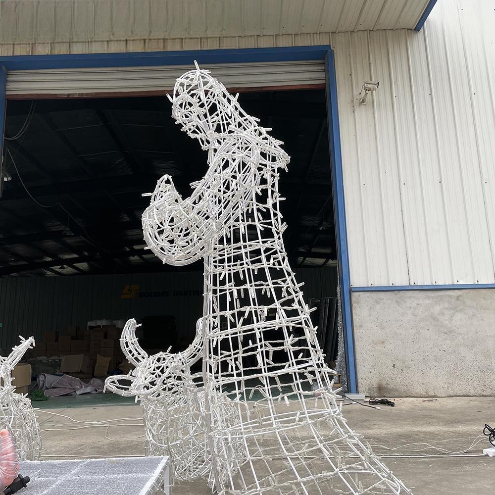 nativity scene luces motif light