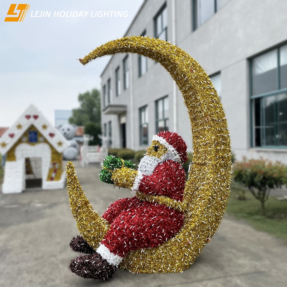 Santa Claus Moon Modeling Lamp