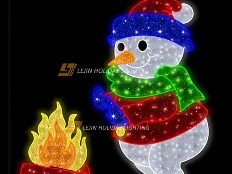 Affordable rope light motifs snowman Christmas decoration Companies