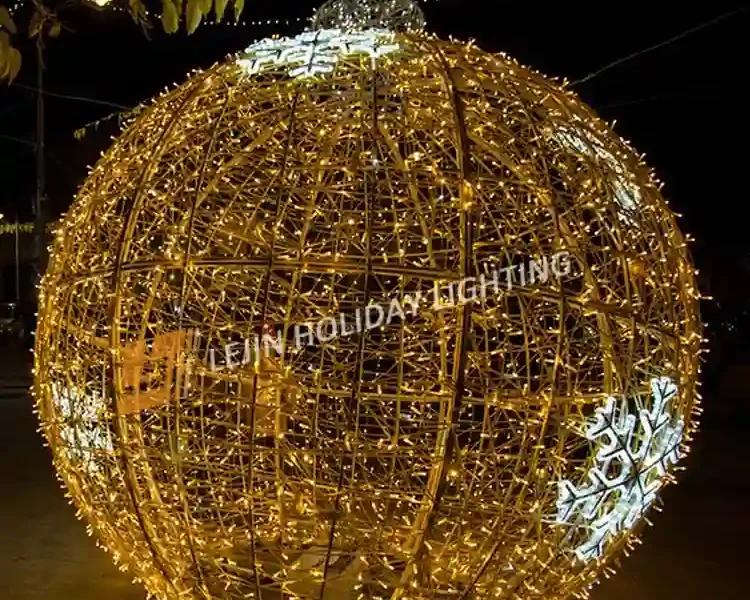 Christmas and Holiday Rope Light Motifs light outdoor big ball Christmas motif light supplier