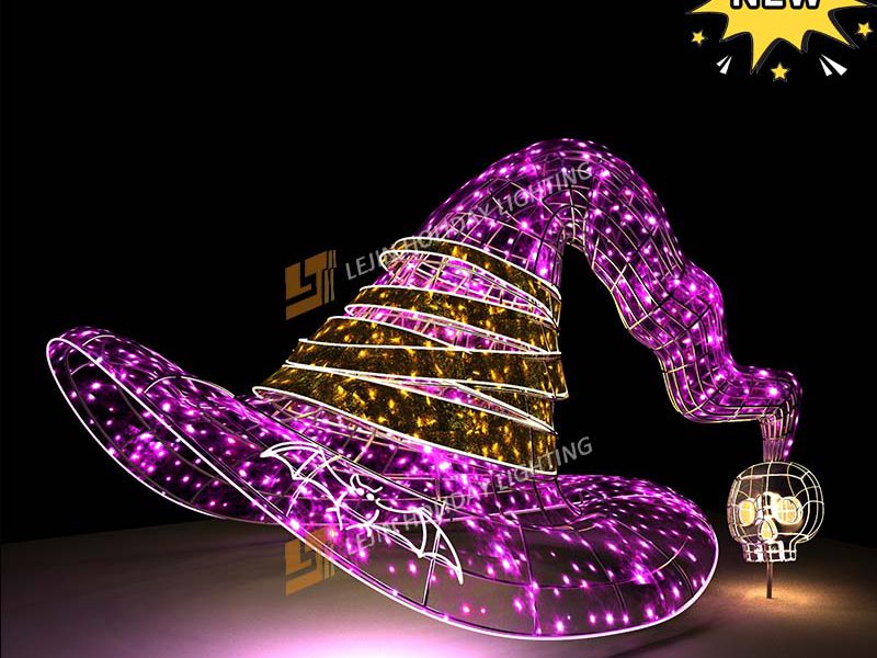 Factory Customized NEW 3D Hallowmas Customized Motif Light