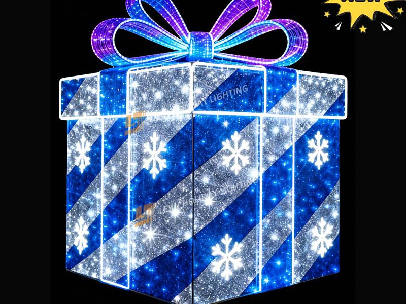 Factory Customized NEW Customized 3D Gift Box Motif Light