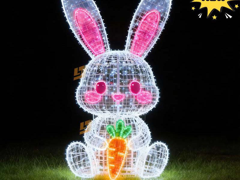 Factory Customized NEW Rabbit Customized Motif Light