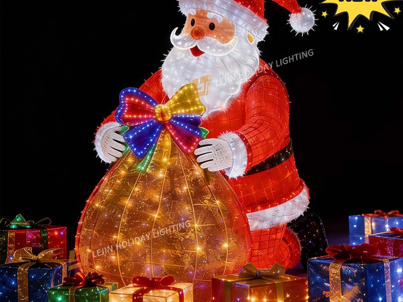 Factory Customized NEW Santa Claus Customized Motif Light