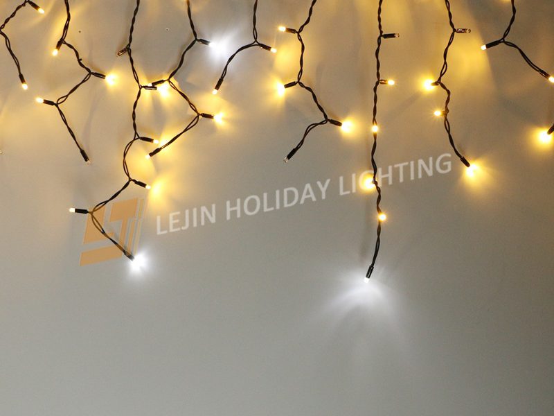 Icicle Christmas Lights Street Holiday Decoration With CE