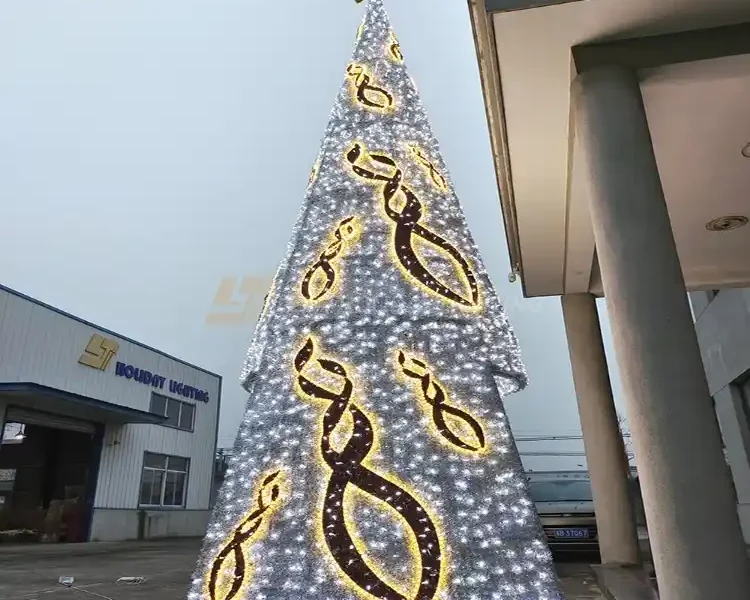 LED 3D 11m Christmas tree motif light