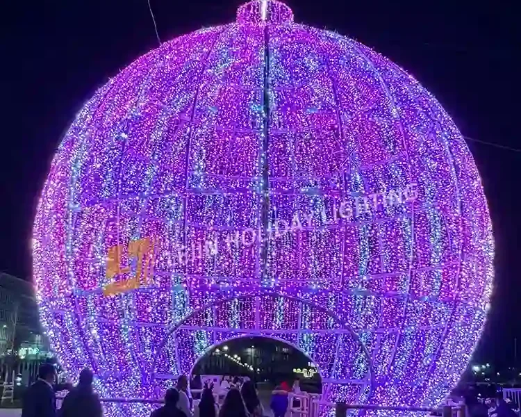LED motif lights Christmas LED lights motifs for sale big ball motif outdoor supplier