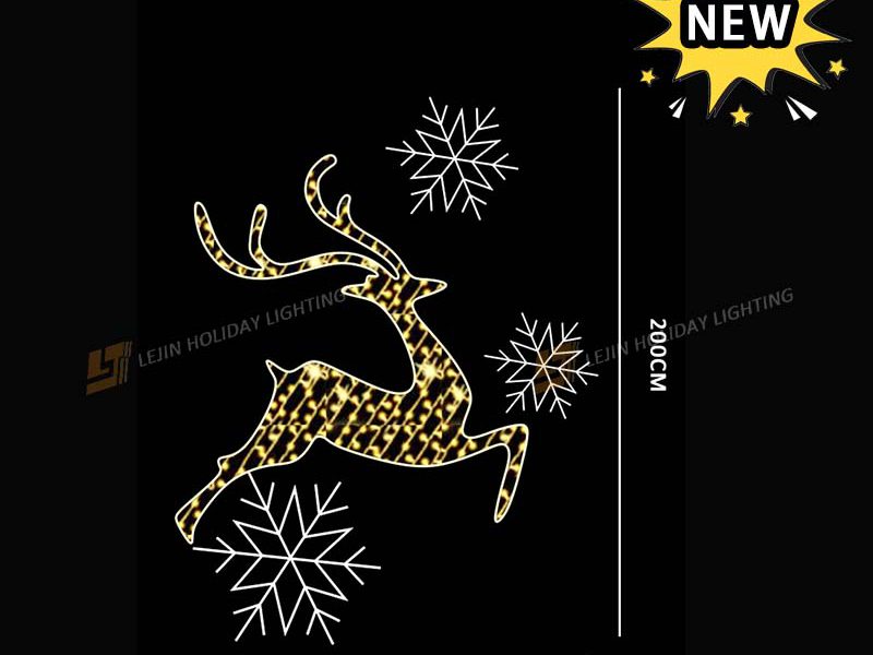 New Design Deer 2D Motif Light