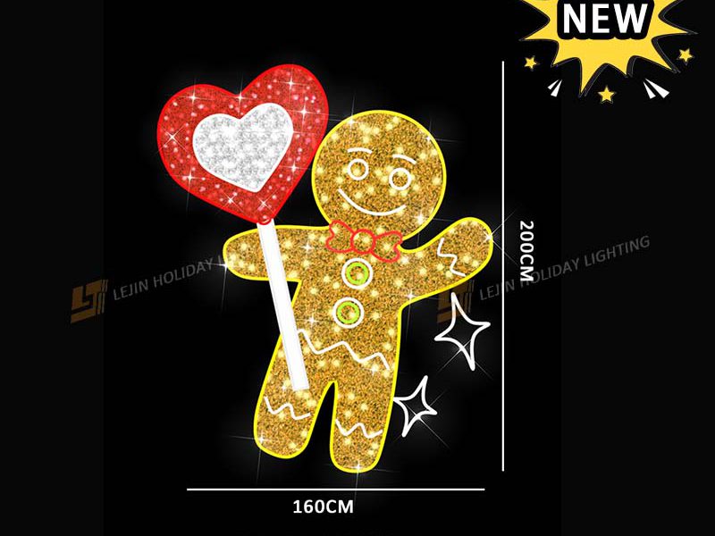 New Design Biscuit Man 2D Motif Light