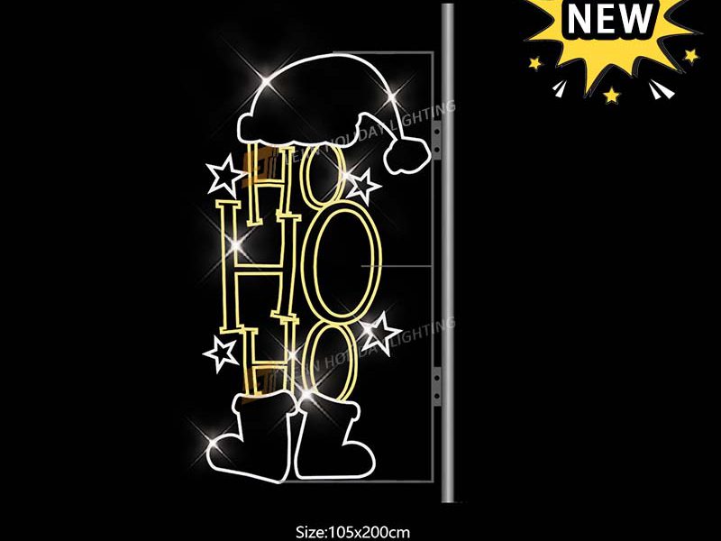 New Design Christmas Decoration Street Pole Motif Lights