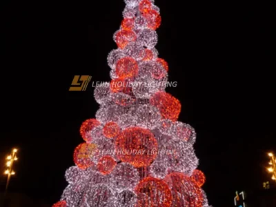 Wholesale motif light 3D Christmas tree street usage Exporter